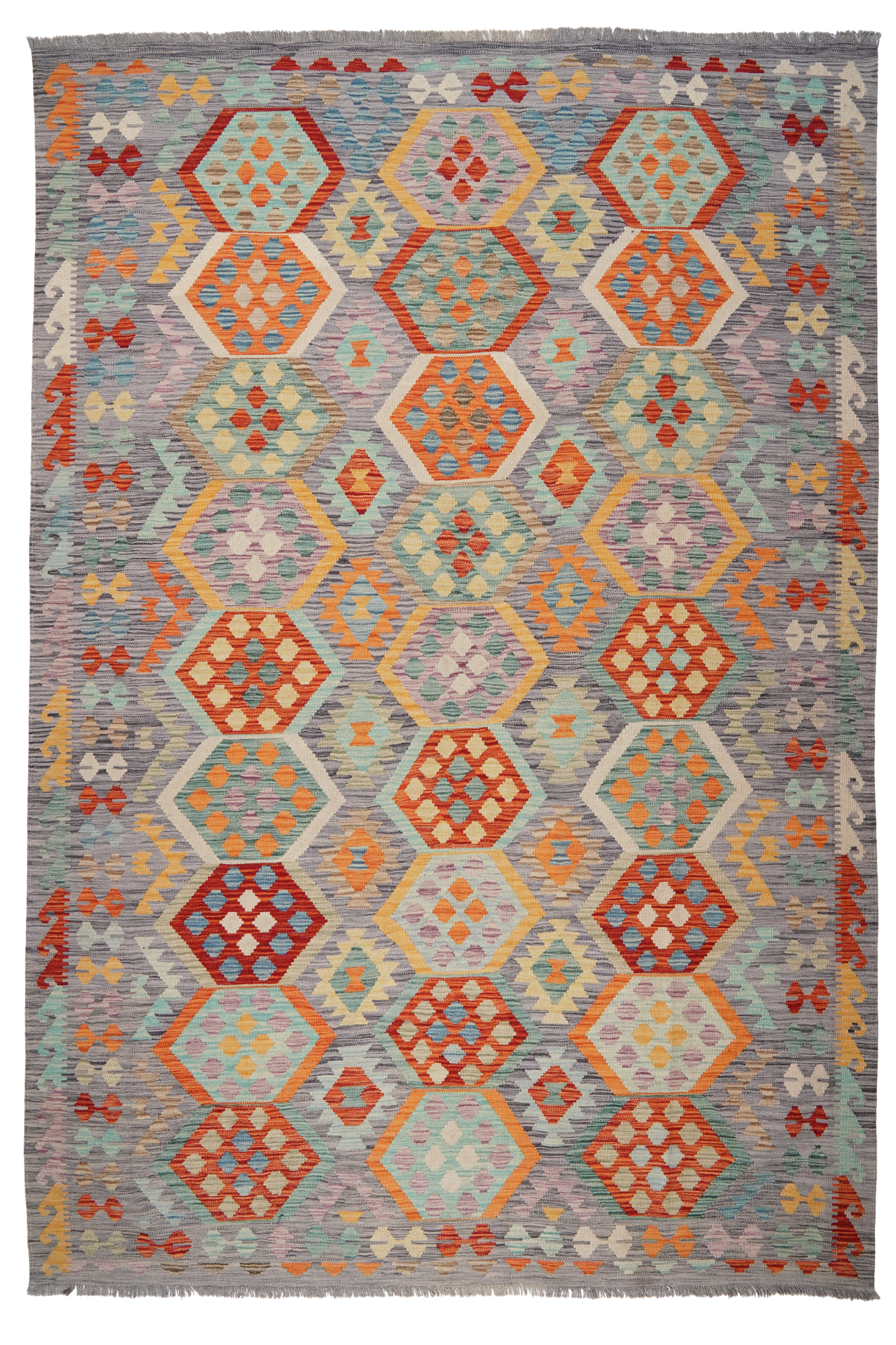 Kilim Sabah Lana Multicolore 0