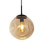 Punch pendant lamp steel colored glass 1-bulb 0