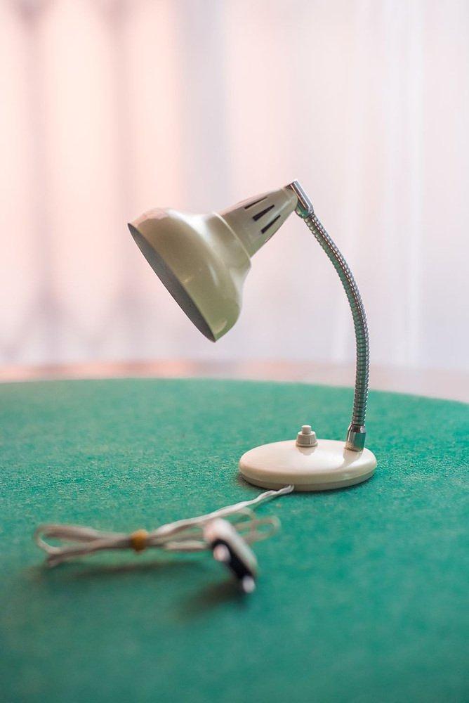 Table lamps set of 2 Beige 1960s 2