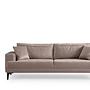 Astana 3-Sitzer Sofa Beige 0