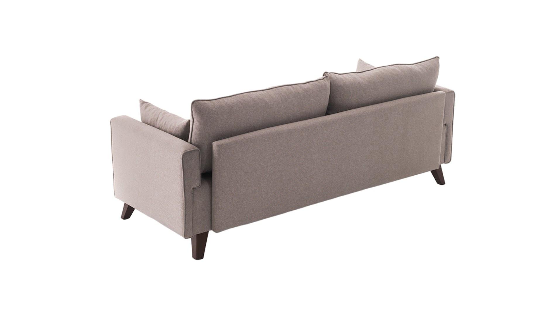 Bella Sofa 3-Sitzer Creme 8