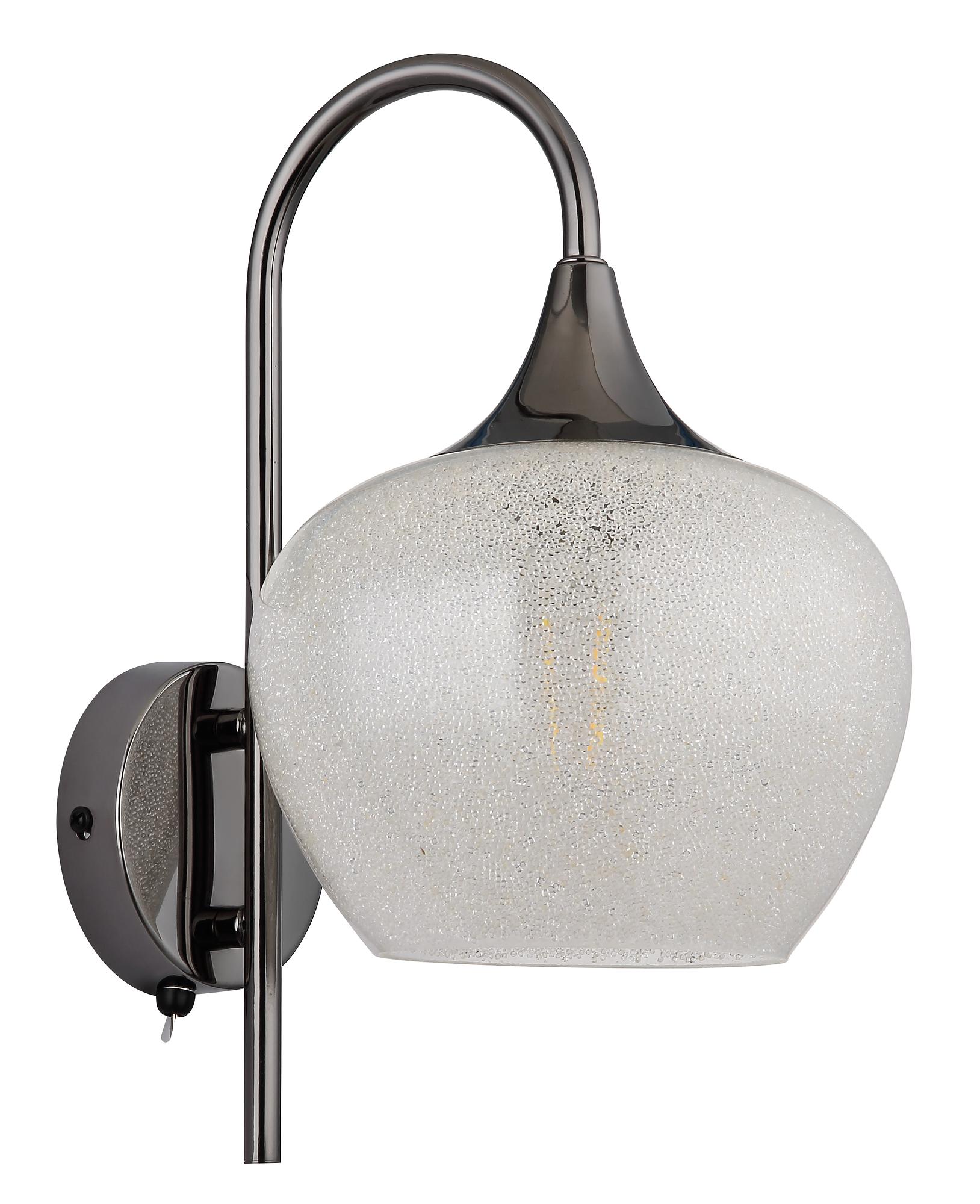 Wall light Maxy Type A Clear glass Iron 3