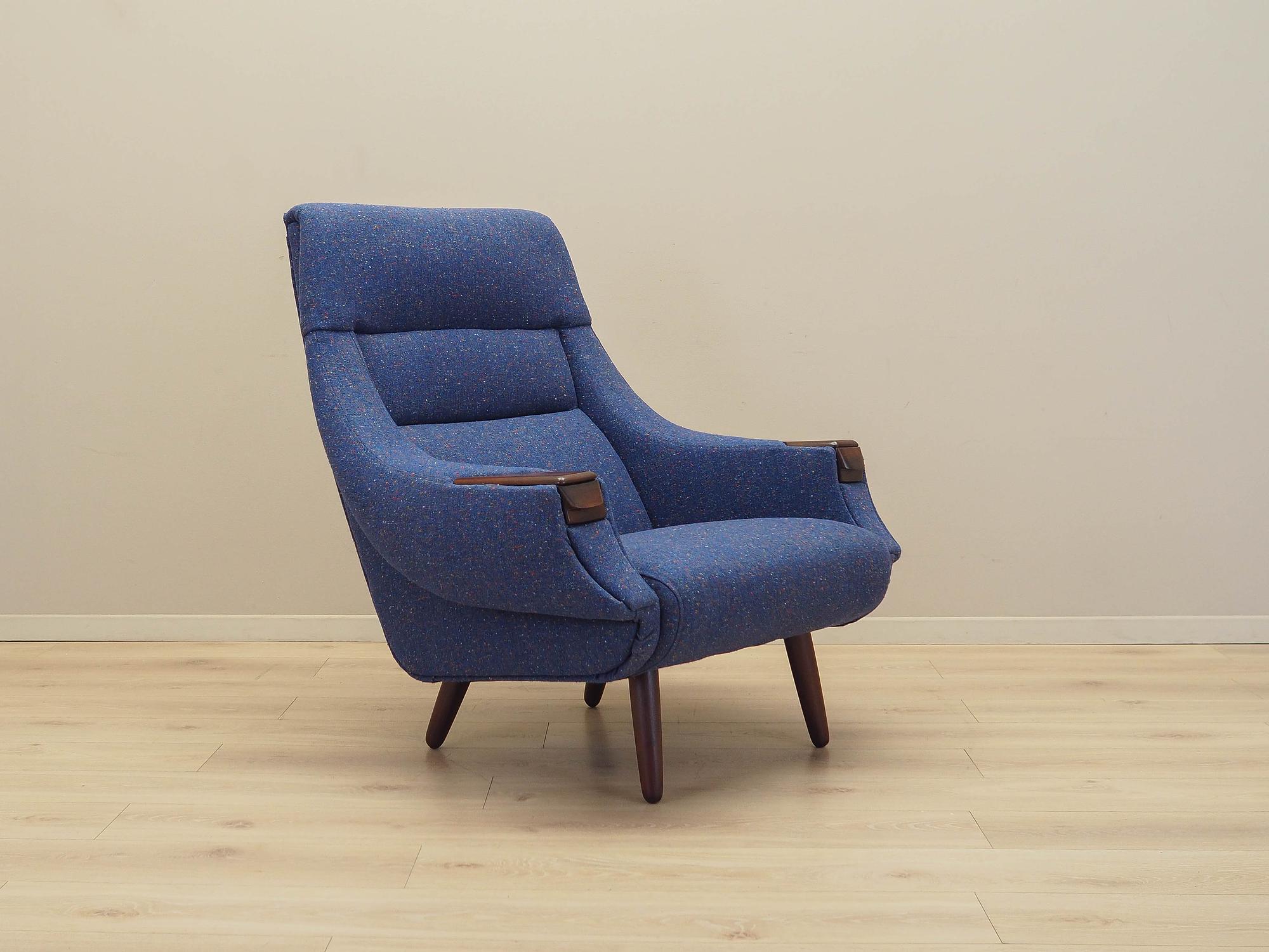 Lounge Chair Blue 1960s 8