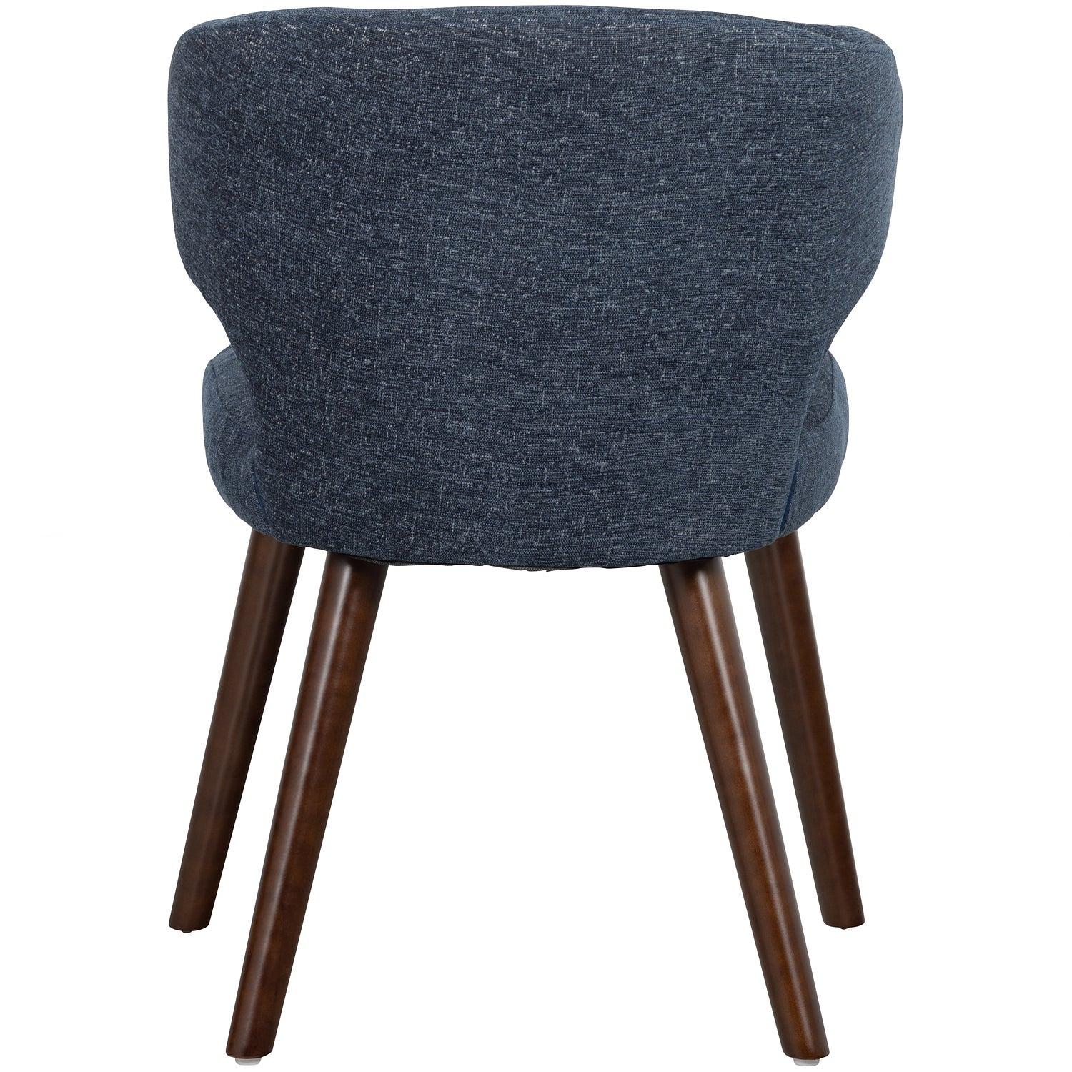 Cape Esszimmerstuhl Textil Blau 3