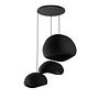 3-Flammig Wabi Sabi Stillforms Pendelleuchte Schwarz 6