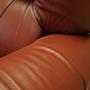 Armchair Leather Burgundy 1970s 13