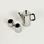 Vintage Kaffee-Set Edelstahl 1990er Jahre 1