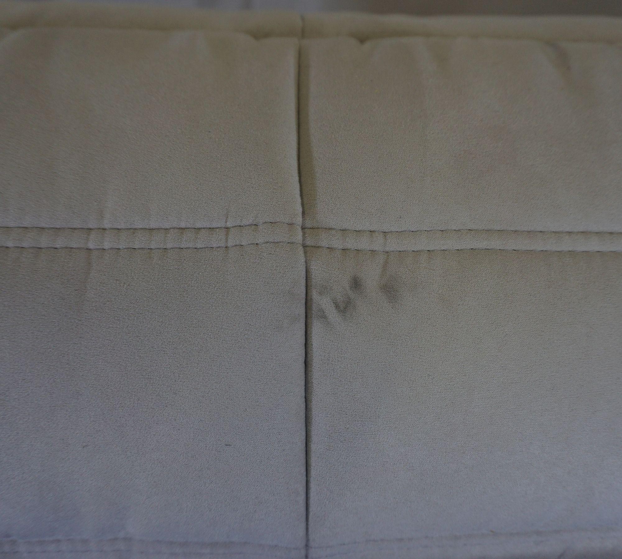 Togo Sofa 3-Sitzer Textil Hellgrau 8