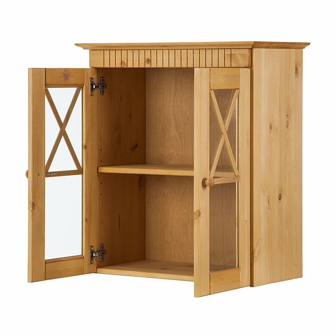 Hängeschrank Holz Braun 6