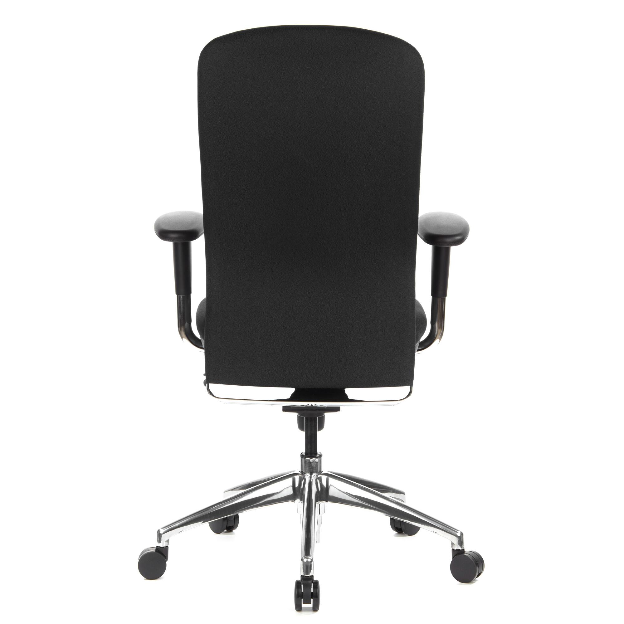 HIGH-TEC Bürostuhl Stoff Schwarz 5
