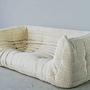 Togo Sofa 2-seater with Armrest Bouclé White 1