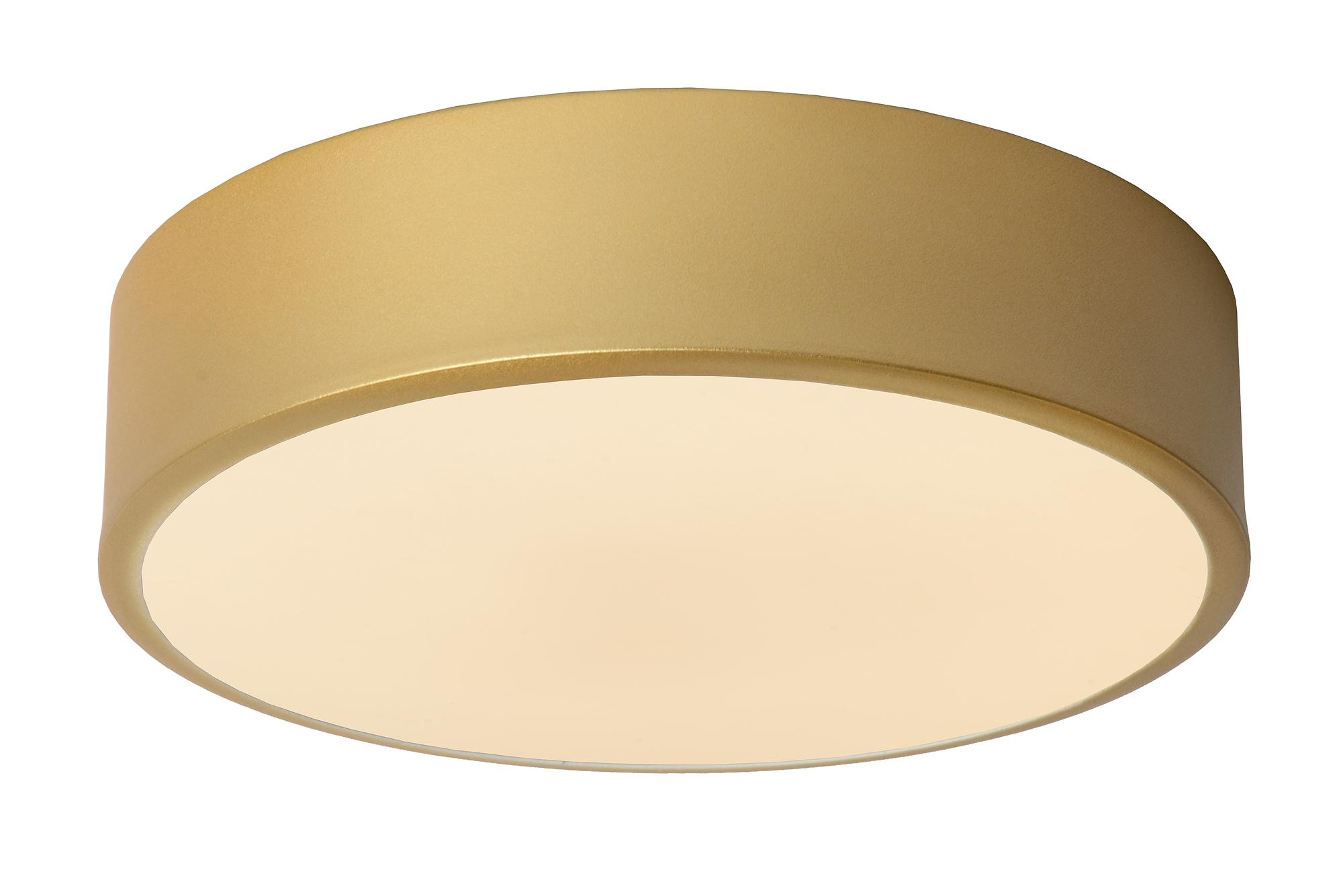 Unar Ceiling light Acrylic glass Gold Ø 20cm 3