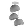 3-Flammig Wabi Sabi Nami Pendelleuchte Beton Grau 6