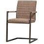 Bas Esszimmerstuhl Textil Braun 0