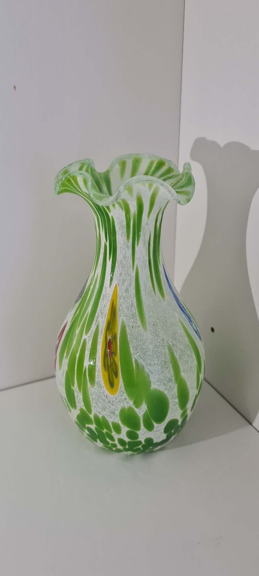 Vase Muranoglas Grün 2