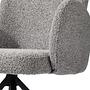 Polsterstuhl Textil Grau 6