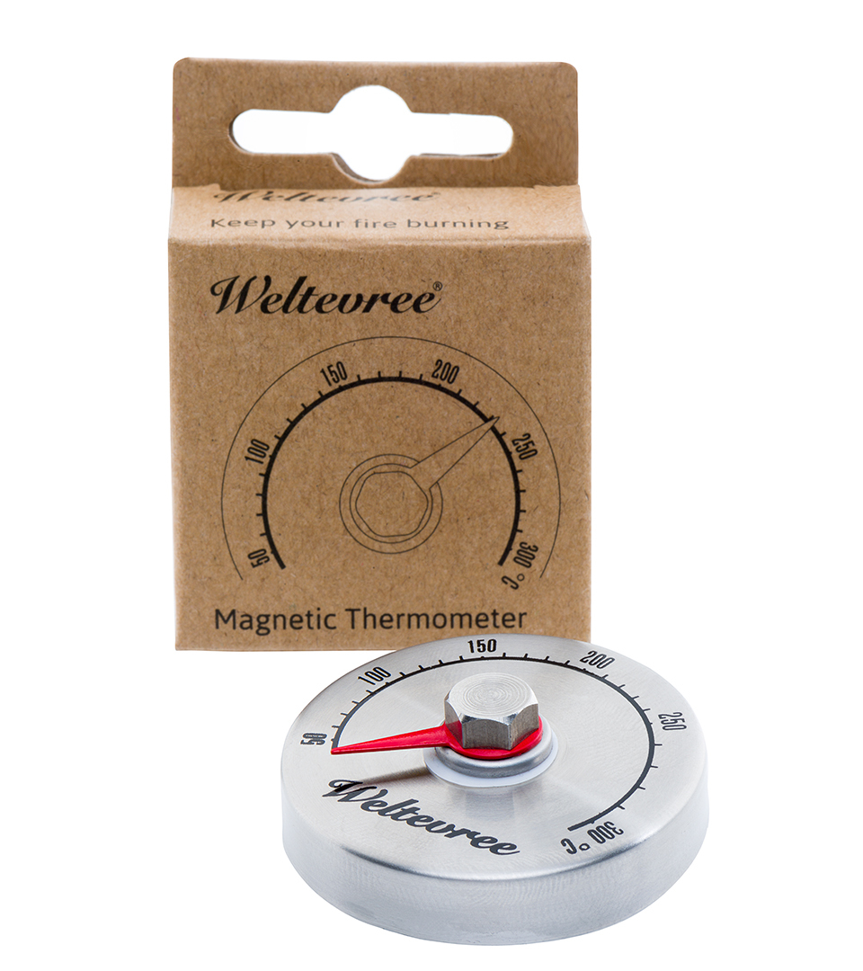 Garraum-Thermometer Für Outdooroven Silber 1