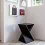Ikem Side Table Acacia Black 3