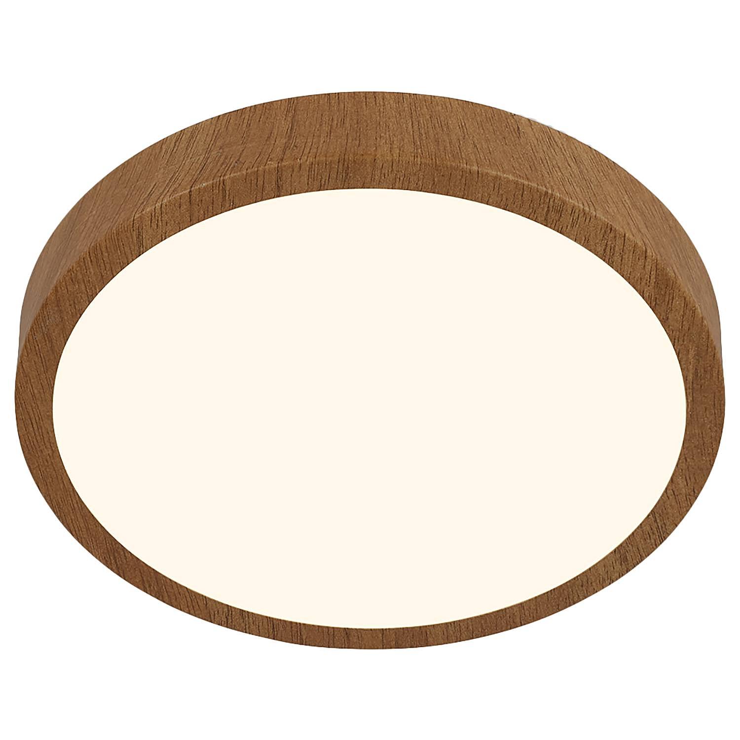 LED-Deckenleuchte Runa Braun 0