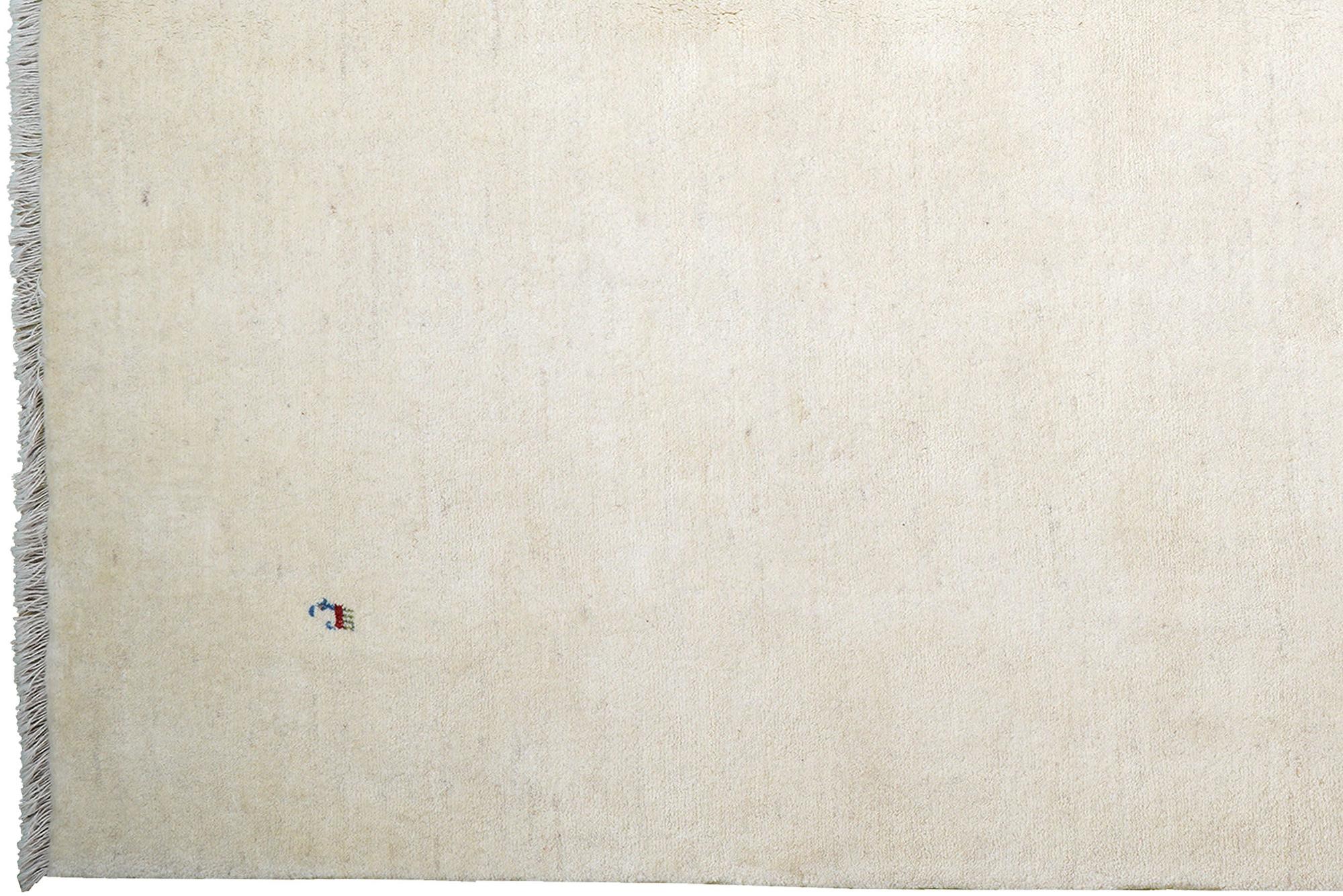 Rizbaf Gabbeh-Teppich Wolle Beige 1