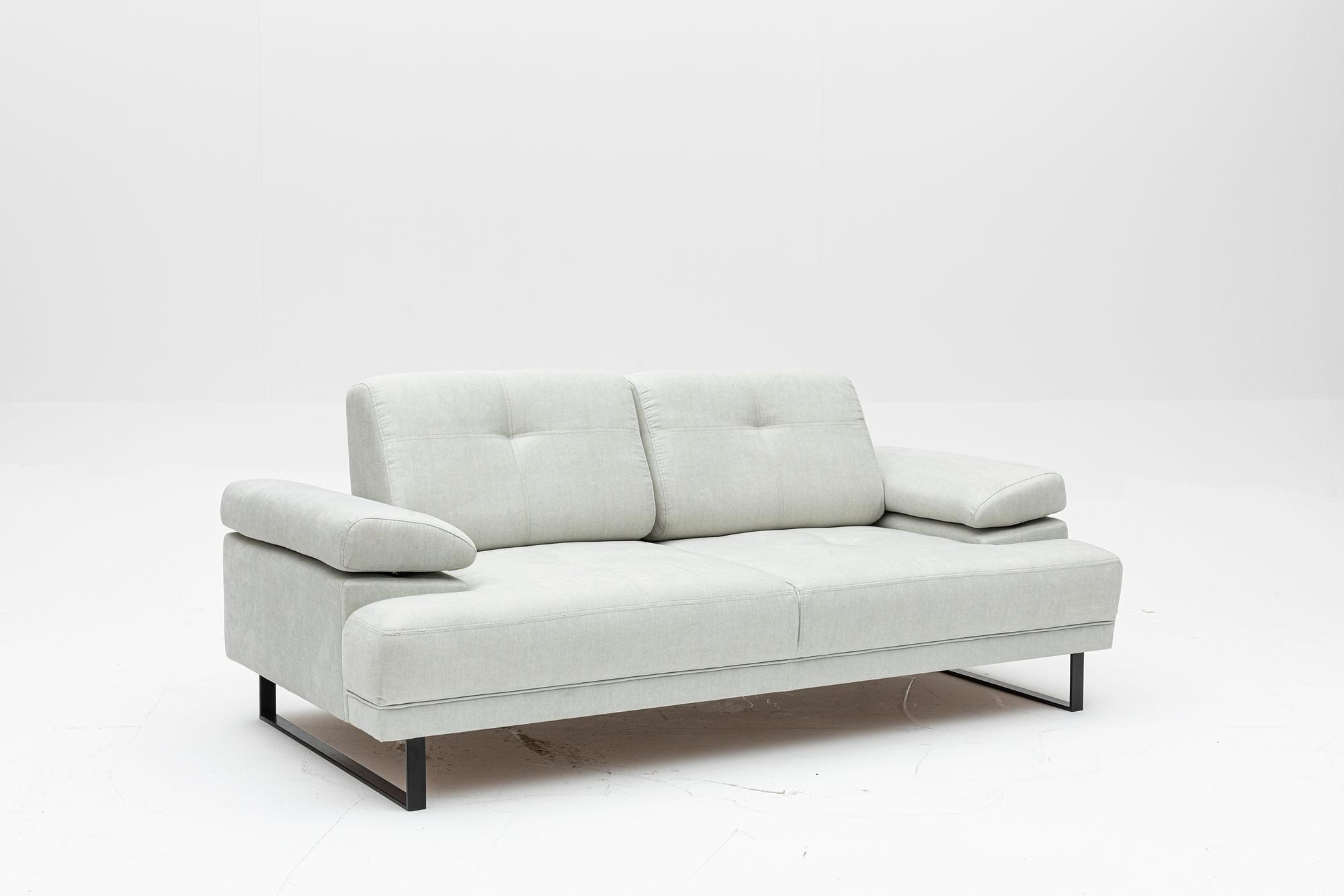 Mustang Sofa 3-Sitzer Weiß 6