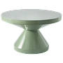 Zig Zag Coffee Table Olive Green 0