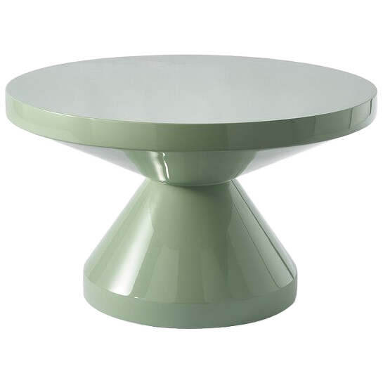 Zig Zag Coffee Table Olive Green 0