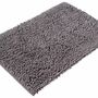 Mikrofaser Chenille Badteppich Grau 0