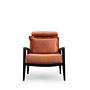 Apollo armchair cinnamon brown 3