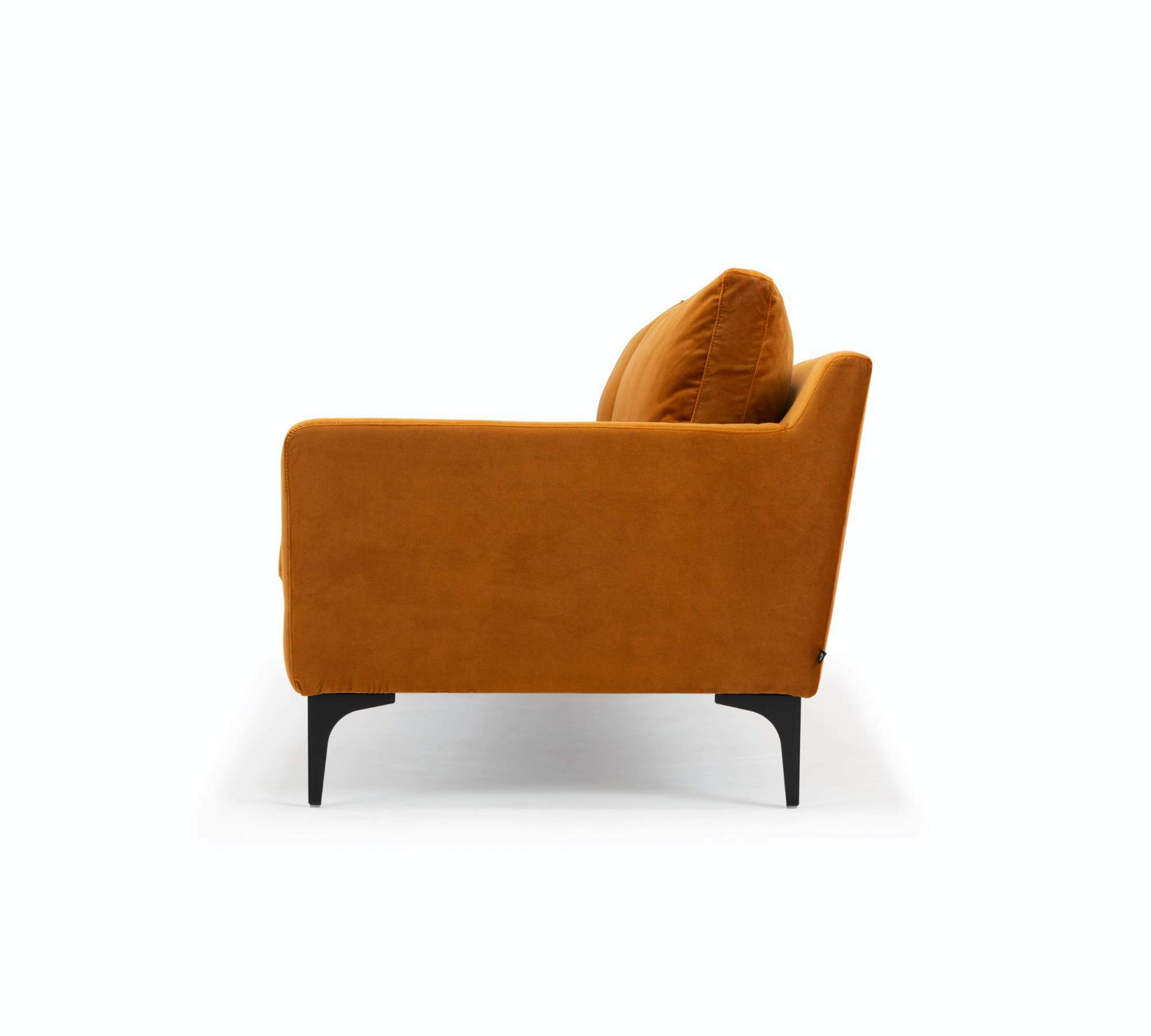 Astha Sofa 3-Sitzer Velours Matt Amber  2