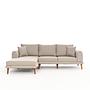 Seren Sofa Récamiere Links Creme 4