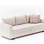 Aly Schlafsofa 3-Sitzer Creme 5