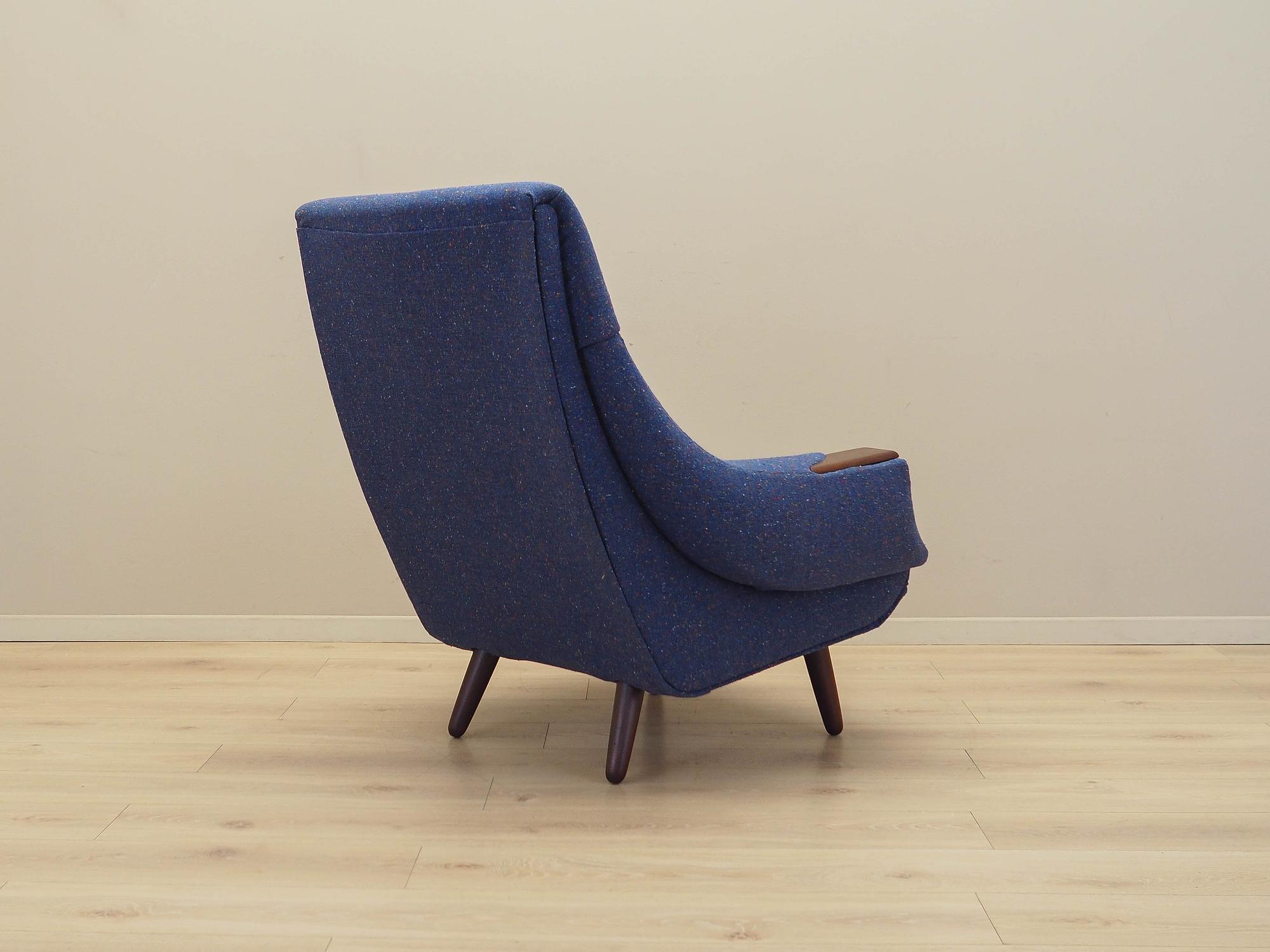 Lounge Chair Blau 1960er Jahre 6