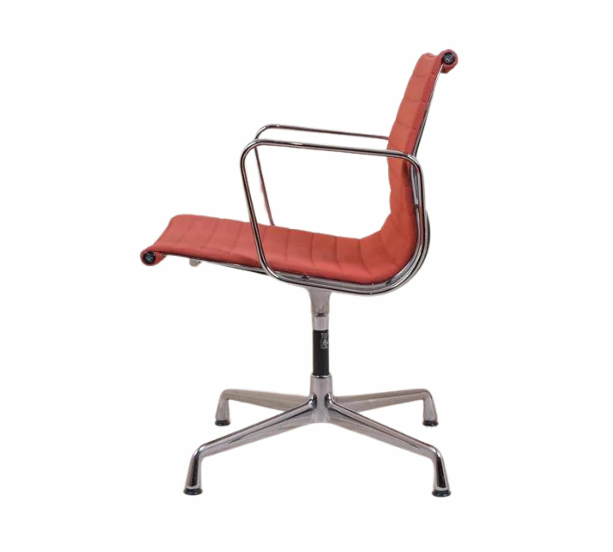 Eames EA 108 Aluminium Chair Rot 4