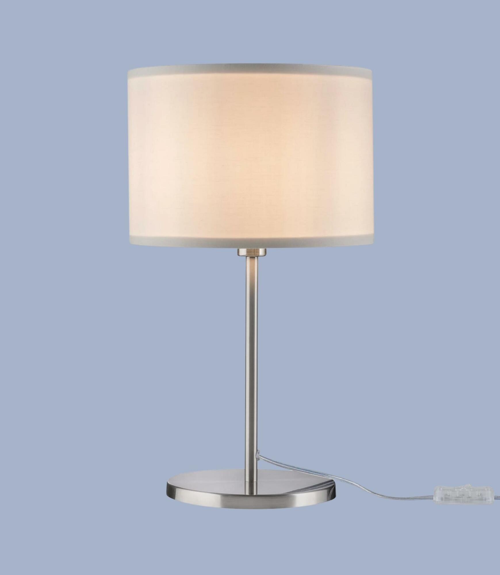 Table lamp Tessa mixed fabric / iron 1-light 1