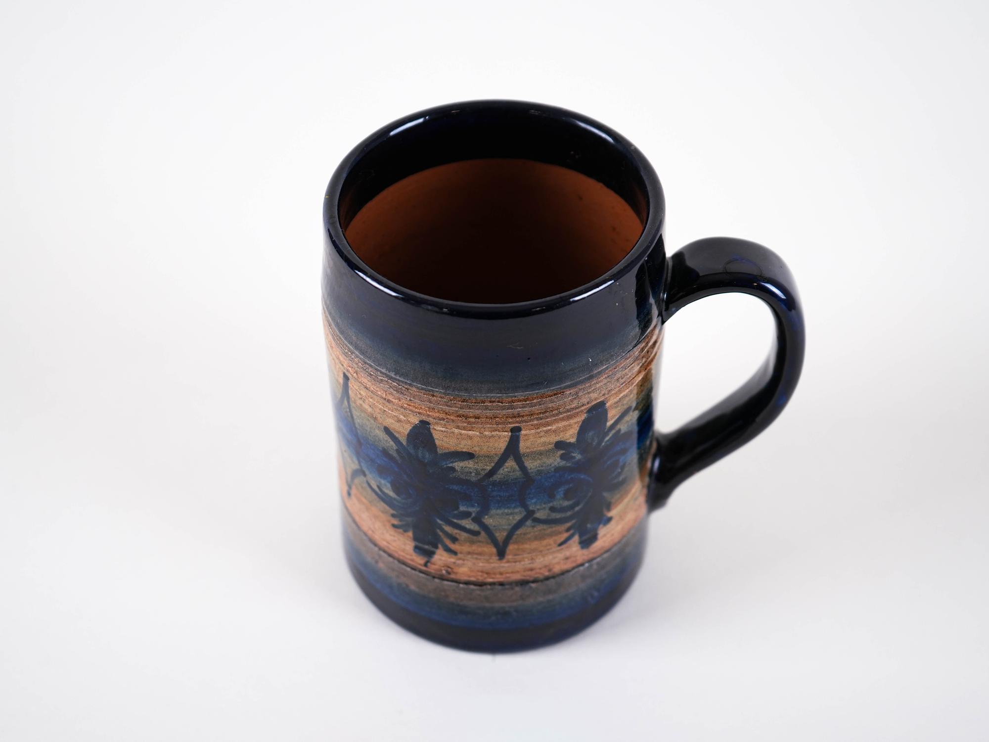 Beer mug ceramic 1970s 4