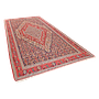 Kilim Senneh Teppich Braun Rot 3