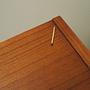 Vintage Sideboard Teakholz Braun 1970er Jahre 10