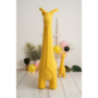 Giraffe Maxi Plüschtier Baumwolle Holz Gelb 1