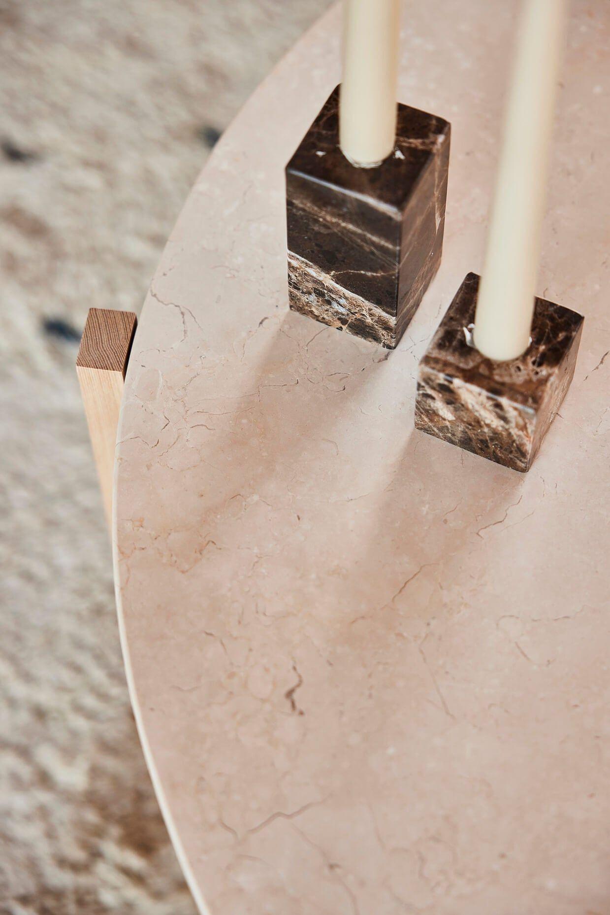 Savi Square Kerzenhalter Marmor 3