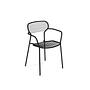 Apero armchairs steel black 0