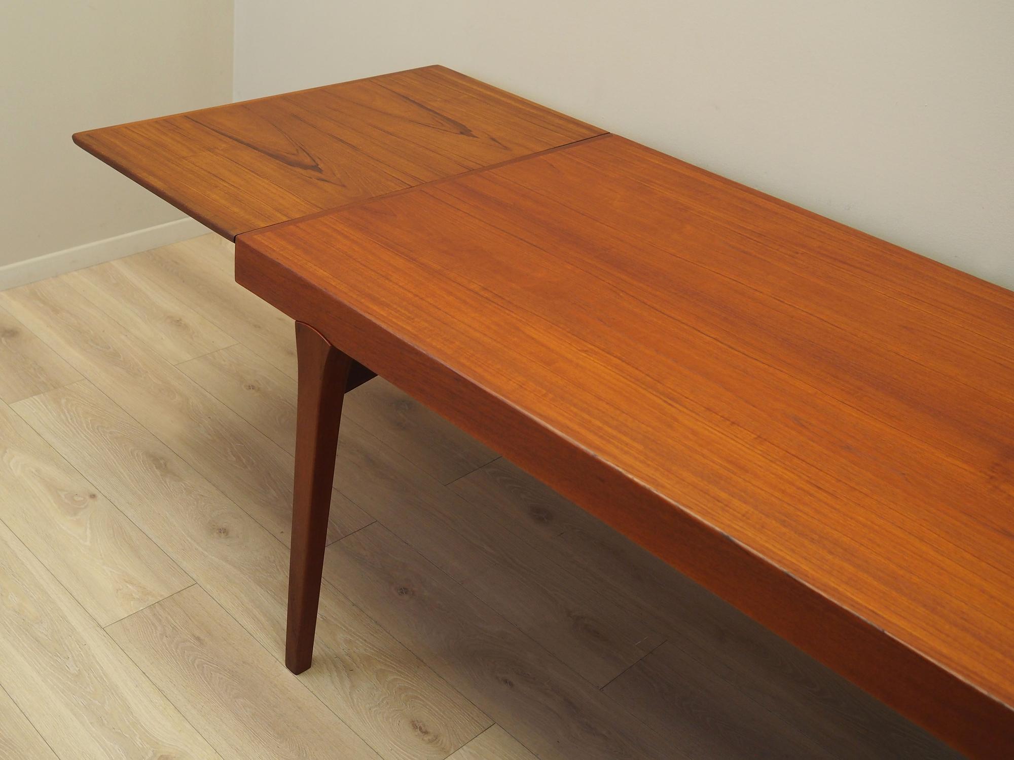 Dining table teak 1970s 8