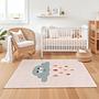 Cloud and Rain Kids' Rug Multicolor 100x250cm 3