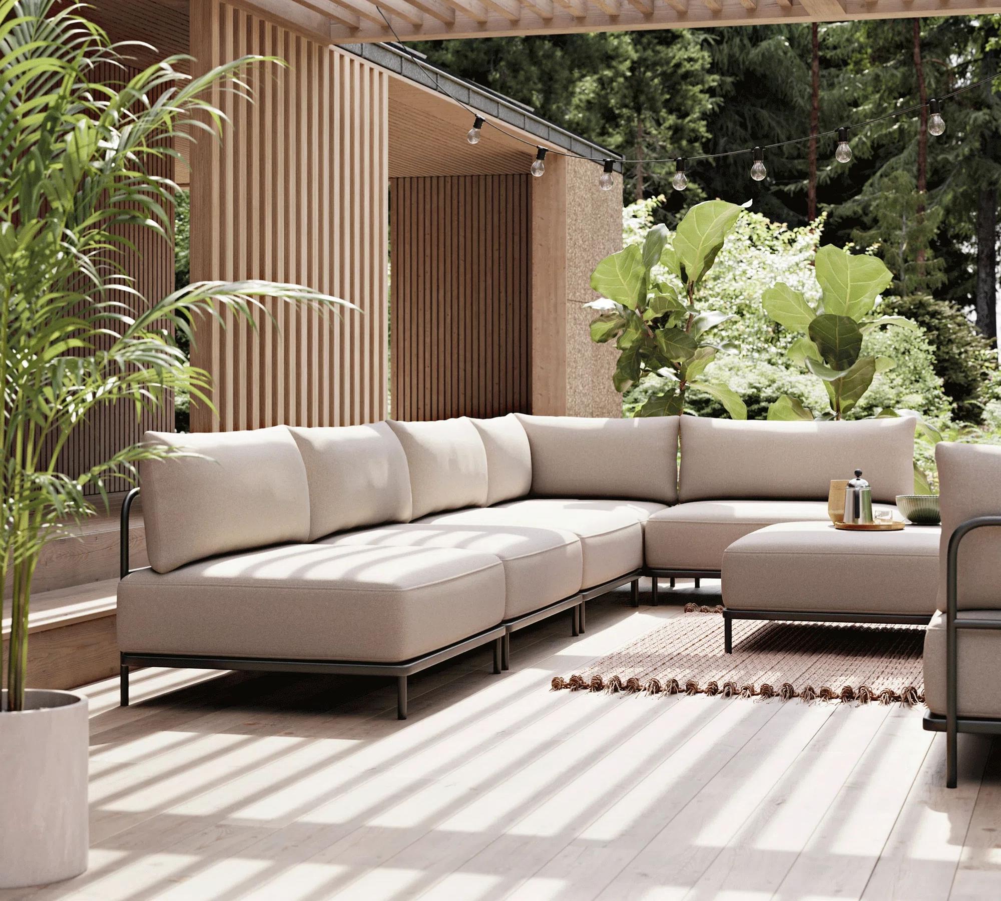 Vincent Outdoor 1-Sitzer Modul Martinique 2