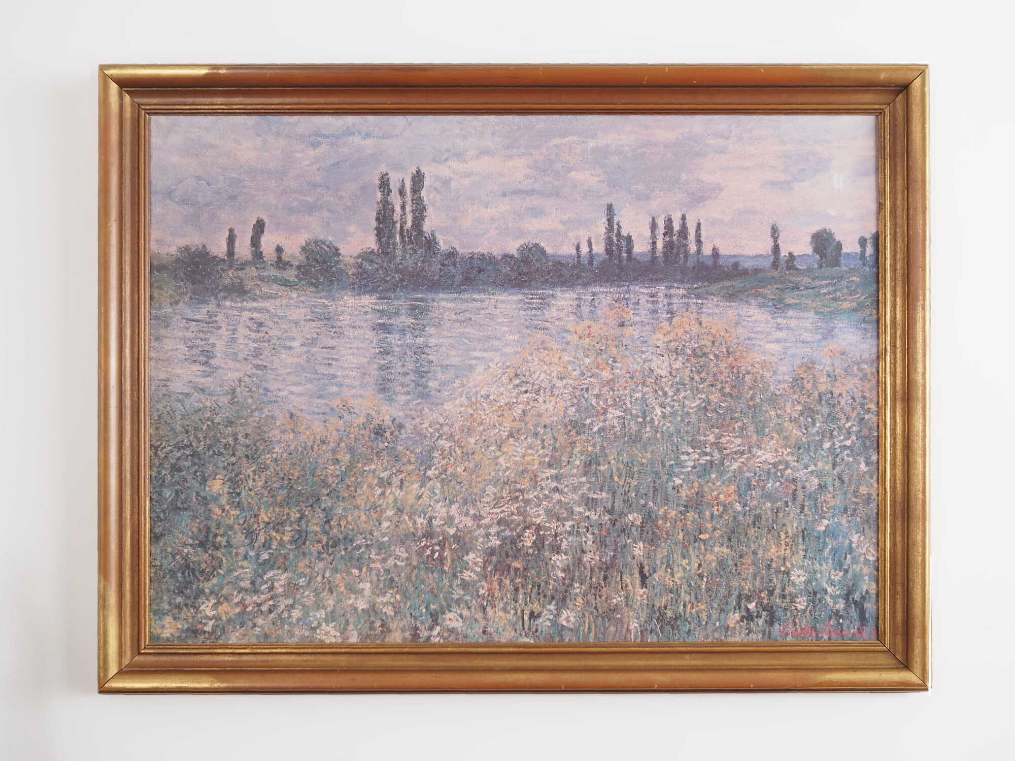 Kunstdruck "Die blaue Wiese" Mehrfarbig 2