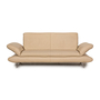 Rossini Schlafsofa Leder Creme  0