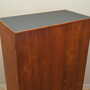 Vintage Schrank Teakholz Braun 1960er Jahre  6