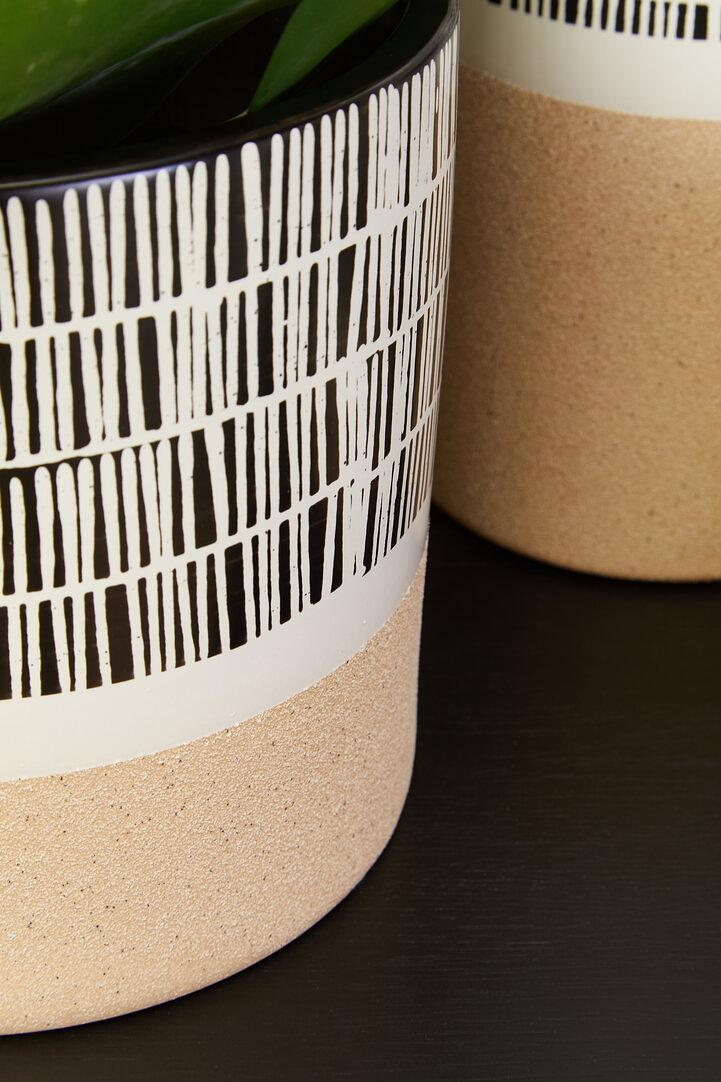 Jada Large Striped Pot 3