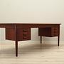 Desk Teak wood Brown 60s 7
