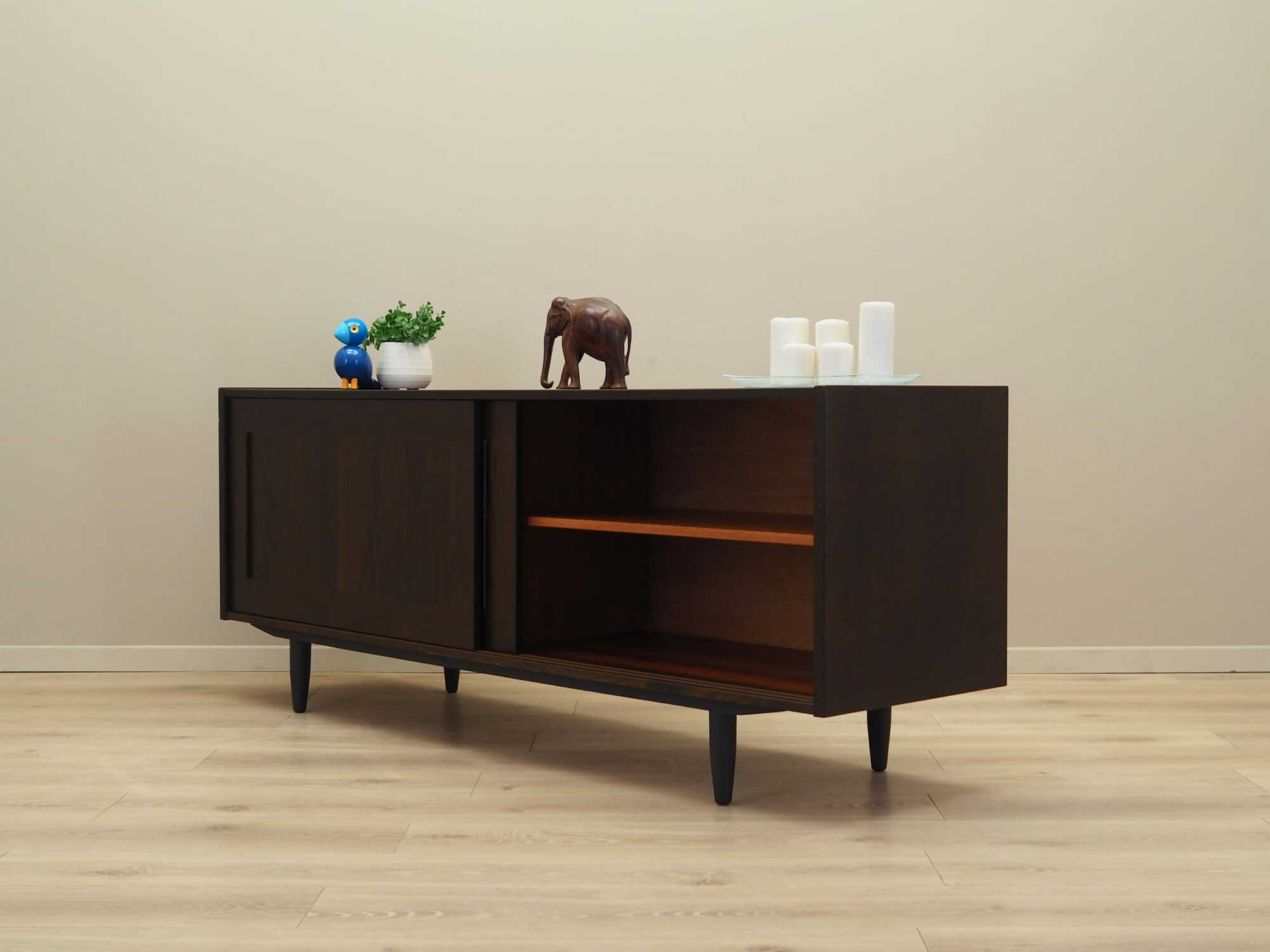Sideboard Wood Brown 1970s 4